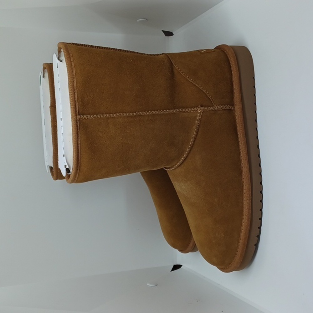 New Koolaburra By UGG Women's Koola Short Boot Chestnut Sz 10
